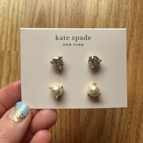 Kate Spade - Earrings - Rise And Shine - 2-Stud Set - Picture 2 of 9